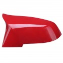 1Pair Red ABS Rearview Mirror Cover For BMW 1/2/3/4/X/ M Series F20 F21 F22 F23