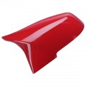 1Pair Red ABS Rearview Mirror Cover For BMW 1/2/3/4/X/ M Series F20 F21 F22 F23