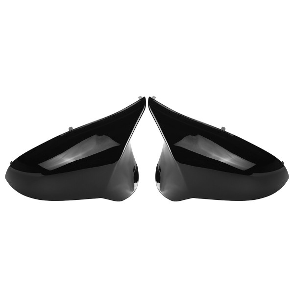 1Pair Side Mirror Cover Caps Replace Gloss Black For BMW F80 M3 F82 M4 2015-2018