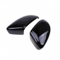 2 Pcs Rear View Wing Mirror Covers Caps For VW Beetle CC Eos Passat Jetta Scirocco