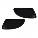 2 Pcs Rear View Wing Mirror Covers Caps For VW Beetle CC Eos Passat Jetta Scirocco