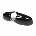 2PCS Gloss Rearview Wing Mirror Cover for BMW F10 F11 F18 5-Series Pre-LCI 10-13