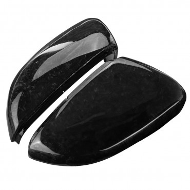 2Pcs Car Real Carbon Fiber Wing Mirror Cover For VW Golf 6 GTI R20 MK6 2008-2012