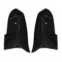 2Pcs Gloss Black Car Rear View Mirror Cover Cap For BMW F20 F21 F22 F30 F32 F36 X1 F87 M3