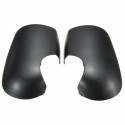 Black Door Wing Mirror Covers Near Passenger Left Right Side For Ford Transit MK6 MK7 2000-2014