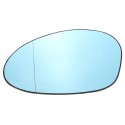 Blue Tinted Electric Left Wing Mirror Glass For BMW M3 E46 Coupe 2001-06