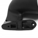 California Style Universal Car Door Side Mirror Rearview Vintage Matte Black L+R