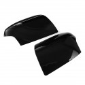 Car Black Side Door Wing Rearview Mirror Cover Cap Casing Trim Right Driver For Ford Focus