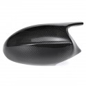 Car M3 Style Real Carbon Fiber Rear View Mirror Caps Covers For BMW E90 E91 2005-2007 E92 E93 2006-2009