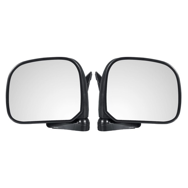 Car Manual Door Rearview Mirror with Glass Left/Right for Toyota Hiace H100 1989-2004 Right-hand Driving