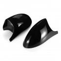 Car Rear View Mirror Cap Cover Replacement Glossy Black Left & Right for BMW E90 E91 2005-2007 E92 E93 2006-2009 M3 Style