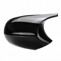 Car Rear View Mirror Cap Cover Replacement Left & Right Glossy Black For BMW E90 E91 2008-2011 E92 E93 2010-2013 M3 Style