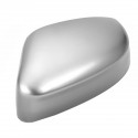 Car Right/Left Door Wing Mirror Cover Cap Gloss Silver For Ford Focus MK2/3/4 2008-2018