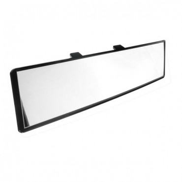 Car Truck 300mm Interior Rear View Mirror Anti Glare Flat Clip