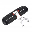 Carbon Fiber Look Car Interior Rearview Mirror Cover With Red Light For HONDA CIVIC CRV ODYSSEY