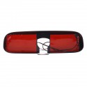 Carbon Fiber Look Car Interior Rearview Mirror Cover With Red Light For HONDA CIVIC CRV ODYSSEY