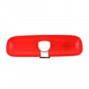 Carbon Fiber Look Interior Rearview Mirror Cover Red For HONDA CIVIC CRV