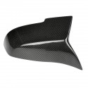 Carbon Fiber Print Side Mirror Cover Pair For BMW 1 2 3 Series F20 F22 F23 F30 F31 F32 F33 F36 F87