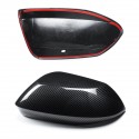 Carbon Fiber Style Side Car Rearview Mirror Cover For Toyota Corolla Hatchback 2019