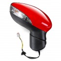 Electric Wing Door Mirror Painted Red Right Driver For Ford Fiesta Mk7 2008-2012