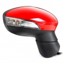 Electric Wing Door Mirror Painted Red Right Driver For Ford Fiesta Mk7 2008-2012