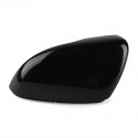 Gloss Black Left/Right Side Wing Door Rearview Mirror Cover Cap For VW Golf MK6 Touran