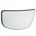 Left Rearview Lower Door Mirror Glass+Back Plate For Ford Transit MK8 2014 onwards