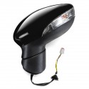 Left Side Door Wing Electric Mirror With LED Turn Light For Ford Fiesta MK7 2008-2012