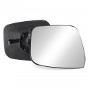 Left/Right Electric Wing Door Heated Mirror Glass For Nissan Navara D40 2005-2015