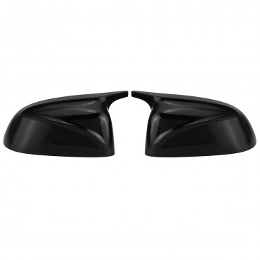M Style Glossy Black Replacement Side Mirror Cover Caps For BMW X3 X4 X5 X6 X7 G01 G02 G05 G06 G07 2018-2020