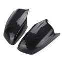 M Style Real Carbon Fiber Rear View Mirror Cap Cover Replacement For BMW F10 F11 F18 2010-2013