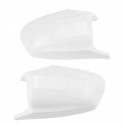 M Style White Rear View Mirror Cap Cover Replacement For BMW F10 F11 F18 2010-2013