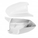 M Style White Rear View Mirror Cap Cover Replacement For BMW F10 F11 F18 2010-2013