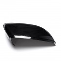 Pair Front Wing Side Car Mirror Cover Housing Cap Black For VW Golf MK6 Touran 09-15