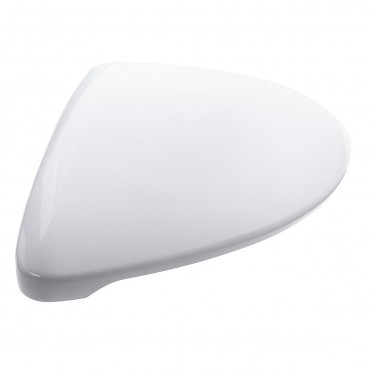 Pure White Left or Right Side Car Mirror Cover Caps For Volkswagen Golf MK7 GTI TSI 14-17