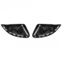 Real Carbon Fiber Side Car Mirror Replacement Caps Cover for AUDI A3 S3 RS3