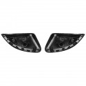 Real Carbon Fiber Side Car Mirror Replacement Caps Cover for AUDI A3 S3 RS3