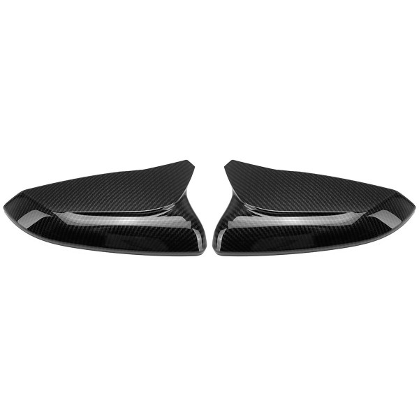 Rear View Mirror Cap Cover Replacement Carbon Fiber Look For Honda Civic 2016-2020