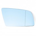 Right Side Blue Car Heated Side Mirror Glass For BMW 5 E60 E63 2004-2008