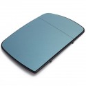 Right Side Car Door Wing Heated Mirror Glass Blue Tinted for BMW X5 E53 1999-2006