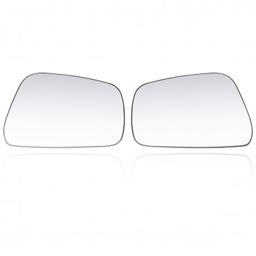 Side Wing Door Mirror Glass Replace For Nissan Navara D40 2005-2015