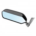 Universal F1 Style Blue Metal Bracket Side Car Left and Right Mirror