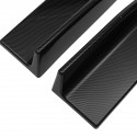 86.6'' Carbon Black Car Side Skirt Sideskirts Extension For LEXUS IS200T IS250 IS350