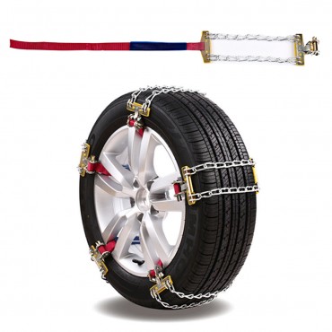 Manganese Tire Anti-Skid Anti-Snow Steel Chains Car Skid Belt Snow Mud Sand