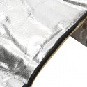 100cmx100cm Heat Insulation Cotton Mat Fiber Glass Shield For Car Turbo Engine Hood Muffler
