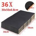 36X 0.8cm Car Sound Hot Deadener Mat Noise Proof Bonnet Insulation Deadening Engine Firewall Heat Foam Cotton Sticker 30x50cm