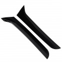 2Pcs Car Rear Side Window Canard Spoiler Air Splitter For VW Sharan 2011+