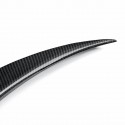 Car Carbon Fiber Style Rear Trunk Spoiler Splitter Wing For Infiniti Q50 2014-2020