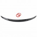 Car Carbon Fiber Style Rear Trunk Spoiler Splitter Wing For Infiniti Q50 2014-2020