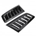 Car RS Style Bonnet Vents Universal Glossy BlackFor Ford Focus MK2